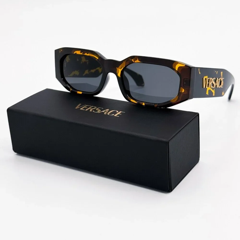 NEW VERSACE SUNGLASSES VE4489U 5528/87 HAVANA UNISEX EYEWEAR VE4489U 552887